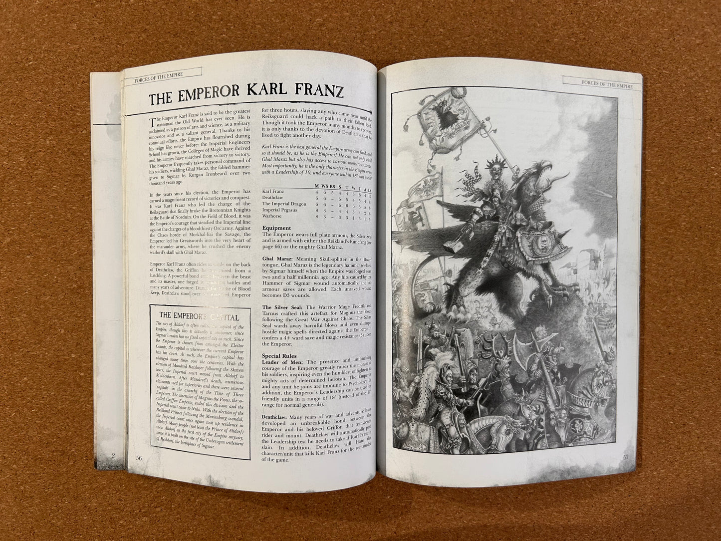 Warhammer Fantasy Armies Codex - The Empire - Games Workshop Paperback (2008)