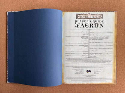 Dungeons & Dragons 3.0/3.5 Forgotten Realms - Player’s Guide to Faerun - WOTC Hardcover (2004)