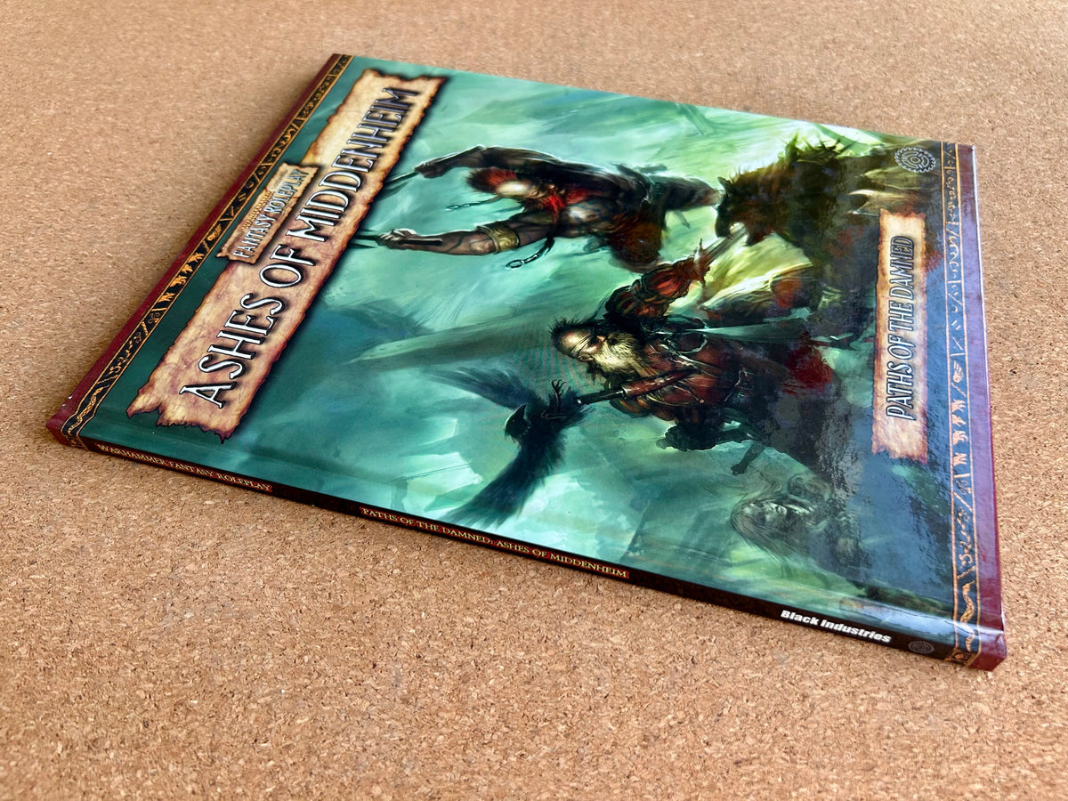 Warhammer Fantasy Roleplay 2nd Ed - Paths of the Damned Ashes of Middenheim  - Black Library Hardcover (2004)