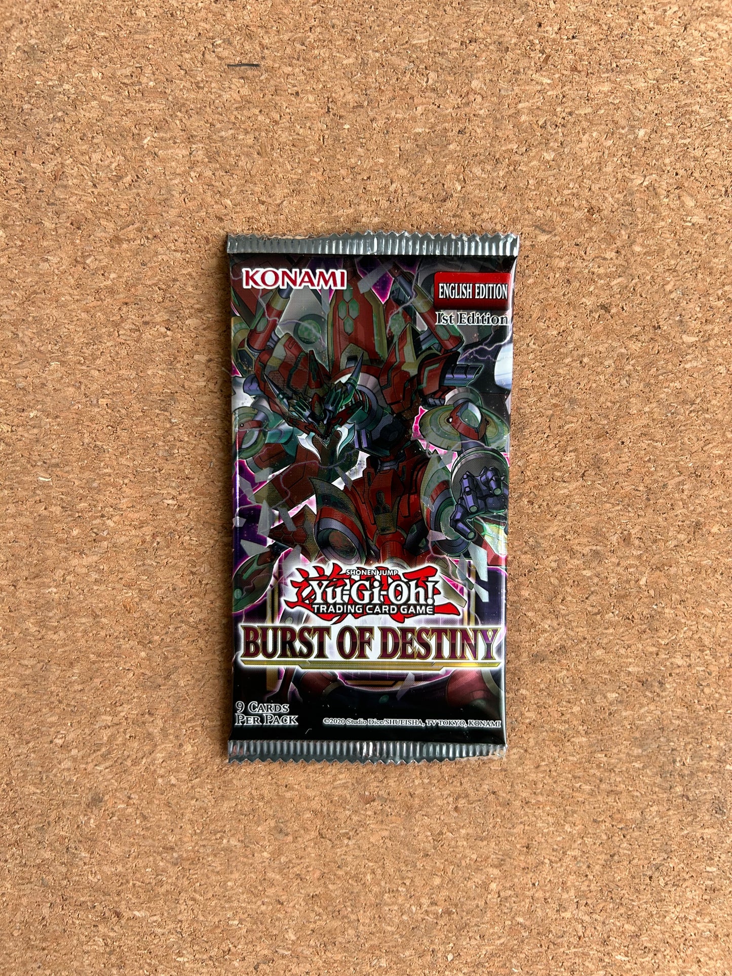 Yu-Gi-Oh! Trading Card Game: Burst of Destiny - 9 Card Booster Pack - English
