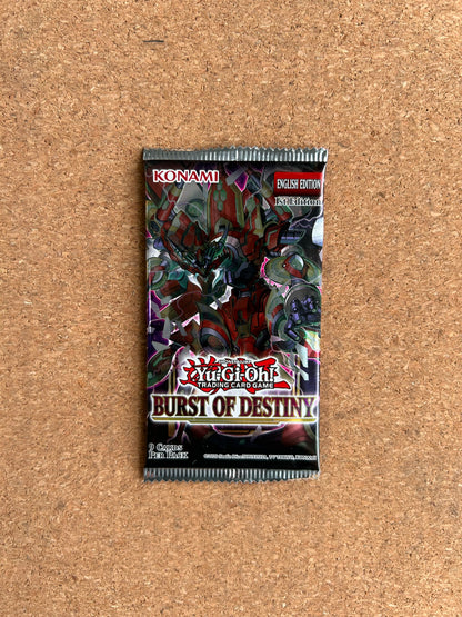 Yu-Gi-Oh! Trading Card Game: Burst of Destiny - 9 Card Booster Pack - English