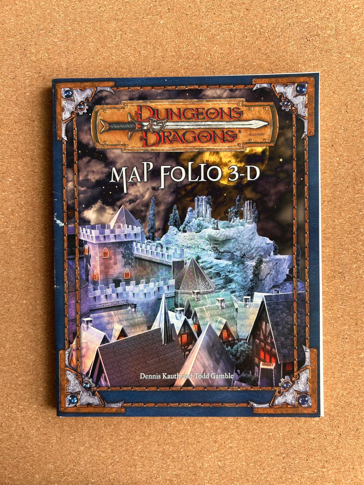 Dungeons & Dragons 3.0/3.5 - Map Folio 3-D - WOTC Booklet (2004)