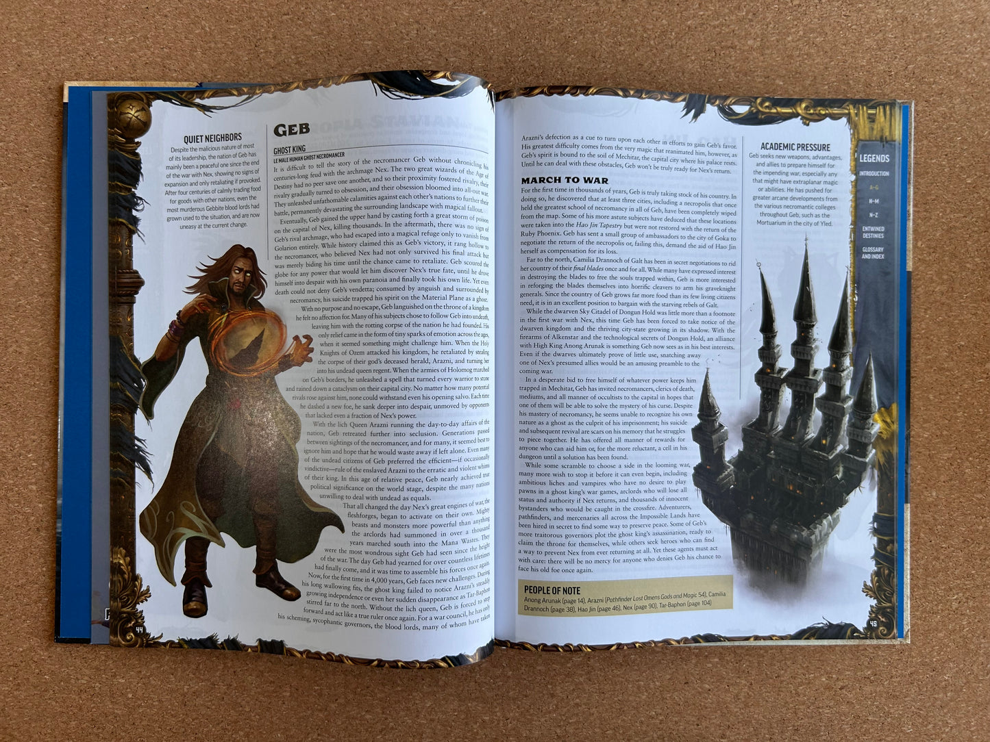 Pathfinder Second Edition - Lost Omens Legends - Paizo Hardcover (2020)