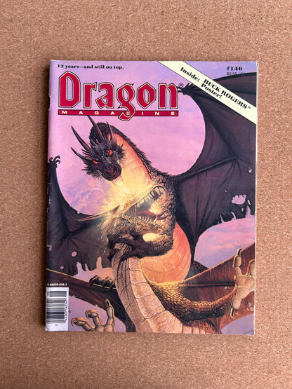 Dragon Magazine Issue #146 - TSR Magazine (June, 1989)