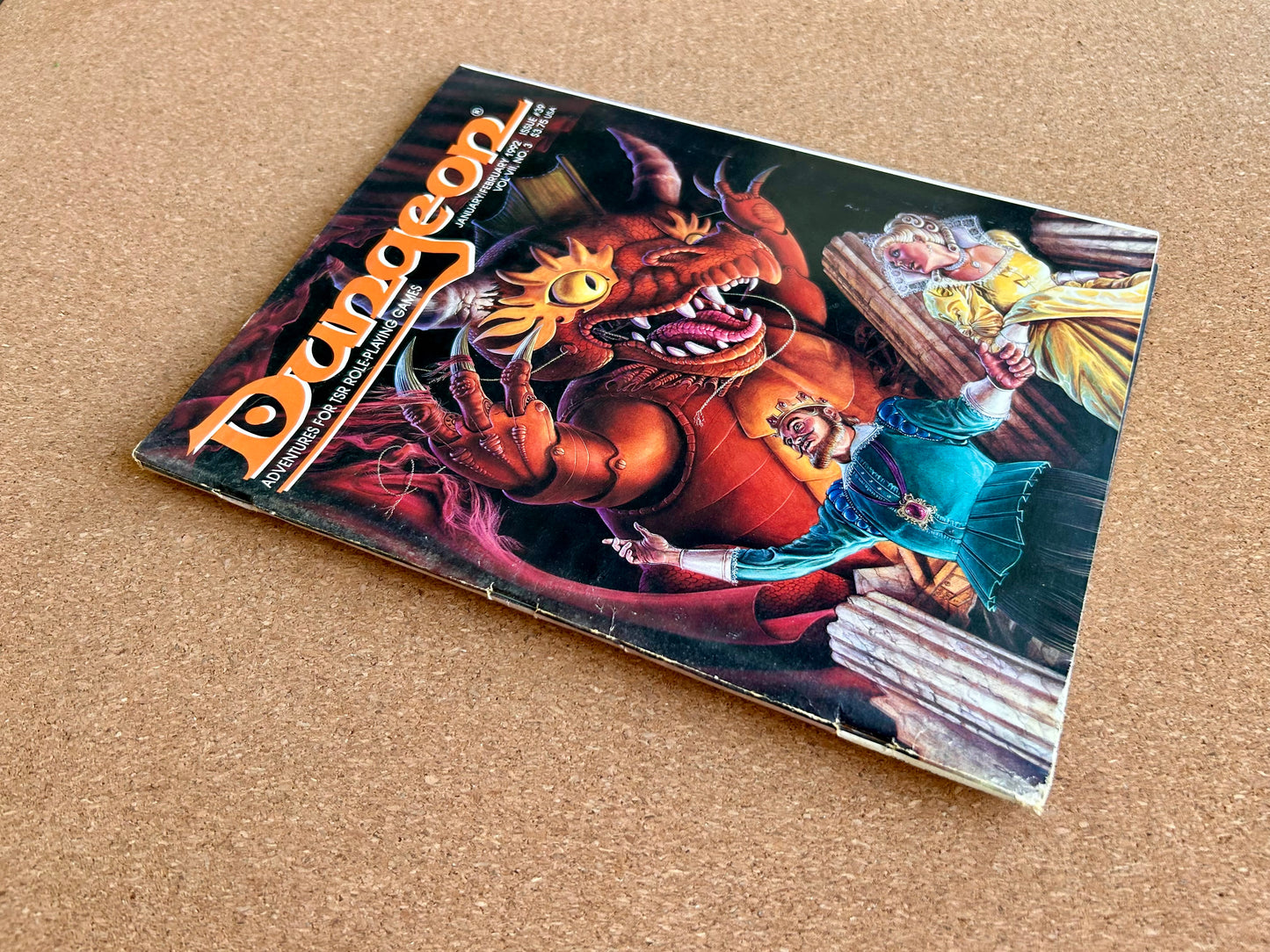 Dungeon Magazine Issue #39 - TSR Magazine (JAN/FEB 1992)