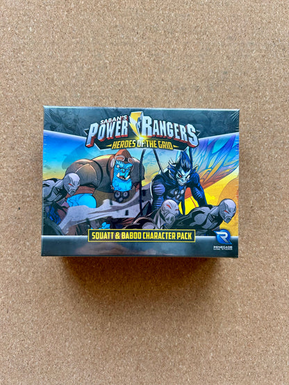 Saban’s Power Rangers Heroes of the Grid: Squatt & Baboo Character Pack - Renegade Game Studios (2020)