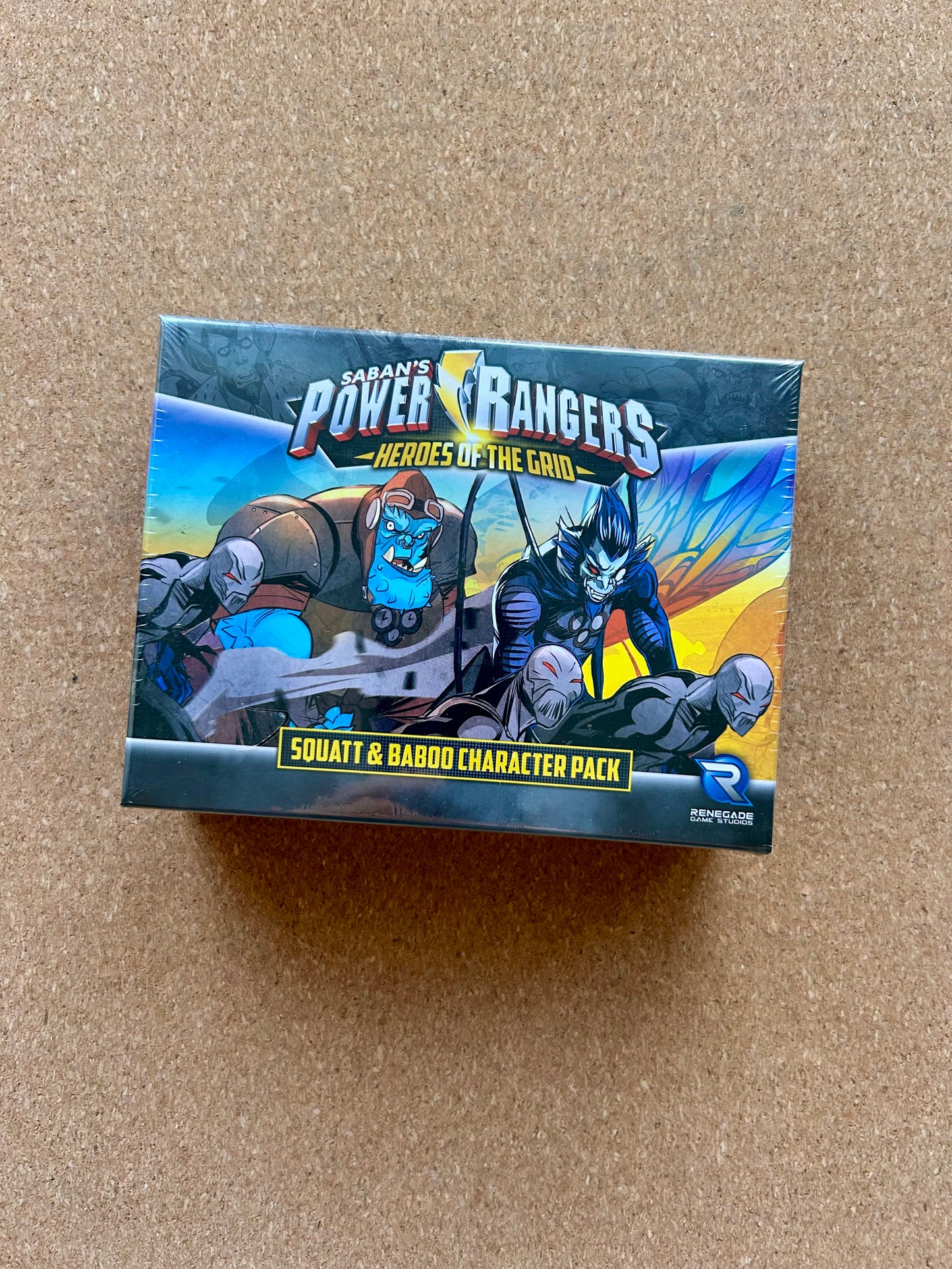 Saban’s Power Rangers Heroes of the Grid: Squatt & Baboo Character Pack - Renegade Game Studios (2020)