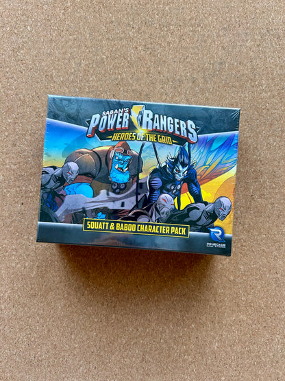 Saban’s Power Rangers Heroes of the Grid: Squatt & Baboo Character Pack - Renegade Game Studios (2020)
