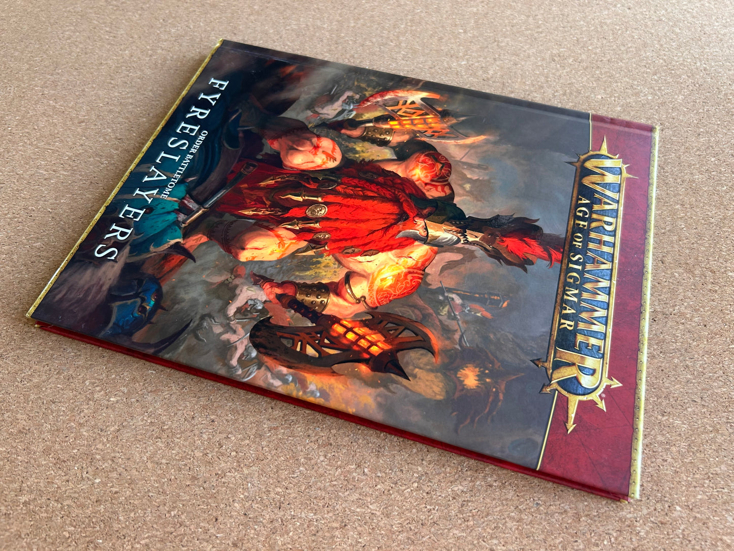 Warhammer Age of Sigmar 3rd Edition - Order Battletome Fyreslayers - Hardcover (2022)
