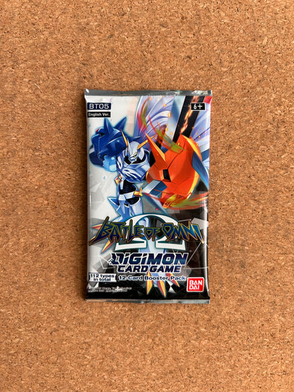 Digimon Card Game: Battle of Omni [BT01] - 12 Card Booster Pack - English