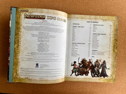 Pathfinder First Edition - NPC Codex - Paizo Hardcover (2012)
