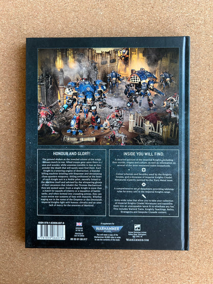 Warhammer 40K 9th Edition - Imperial Knights Codex - Hardcover (2022)