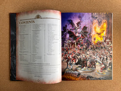 Warhammer Age of Sigmar 1st Edition - Chaos Battletome Blades of Khorne - Hardcover (2017)