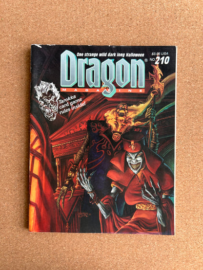 Dragon Magazine Issue #210 - TSR Magazine (October, 1994)