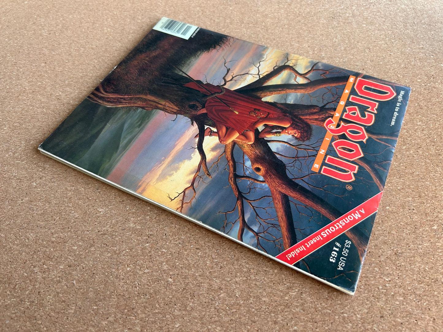 Dragon Magazine Issue #163- TSR Magazine (November, 1990) - With Insert