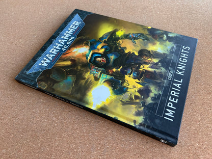 Warhammer 40K 9th Edition - Imperial Knights Codex - Hardcover (2022)