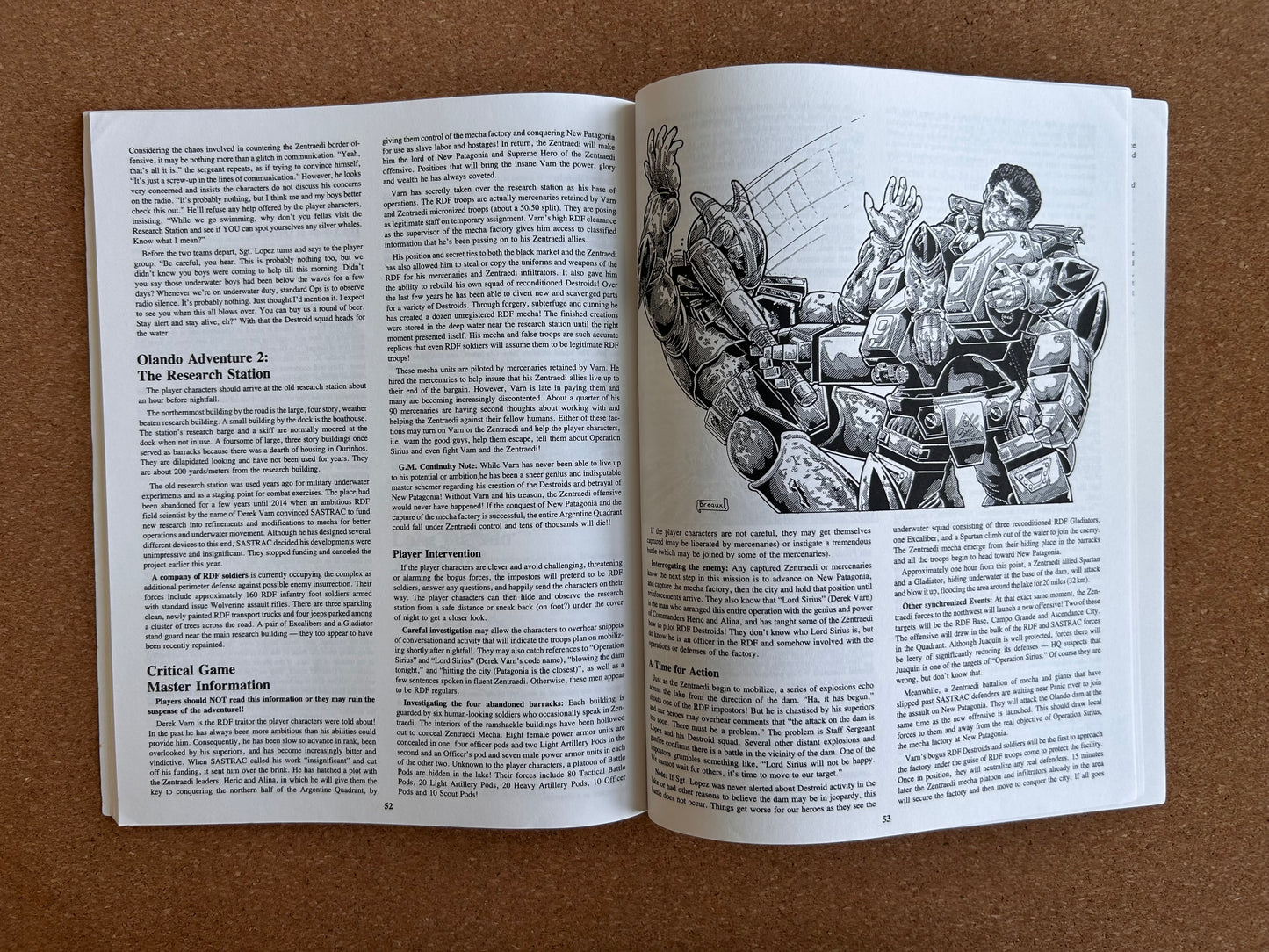 Robotech: RPG Adventures: Zentraedi Breakout - Palladium Paperback (1994)
