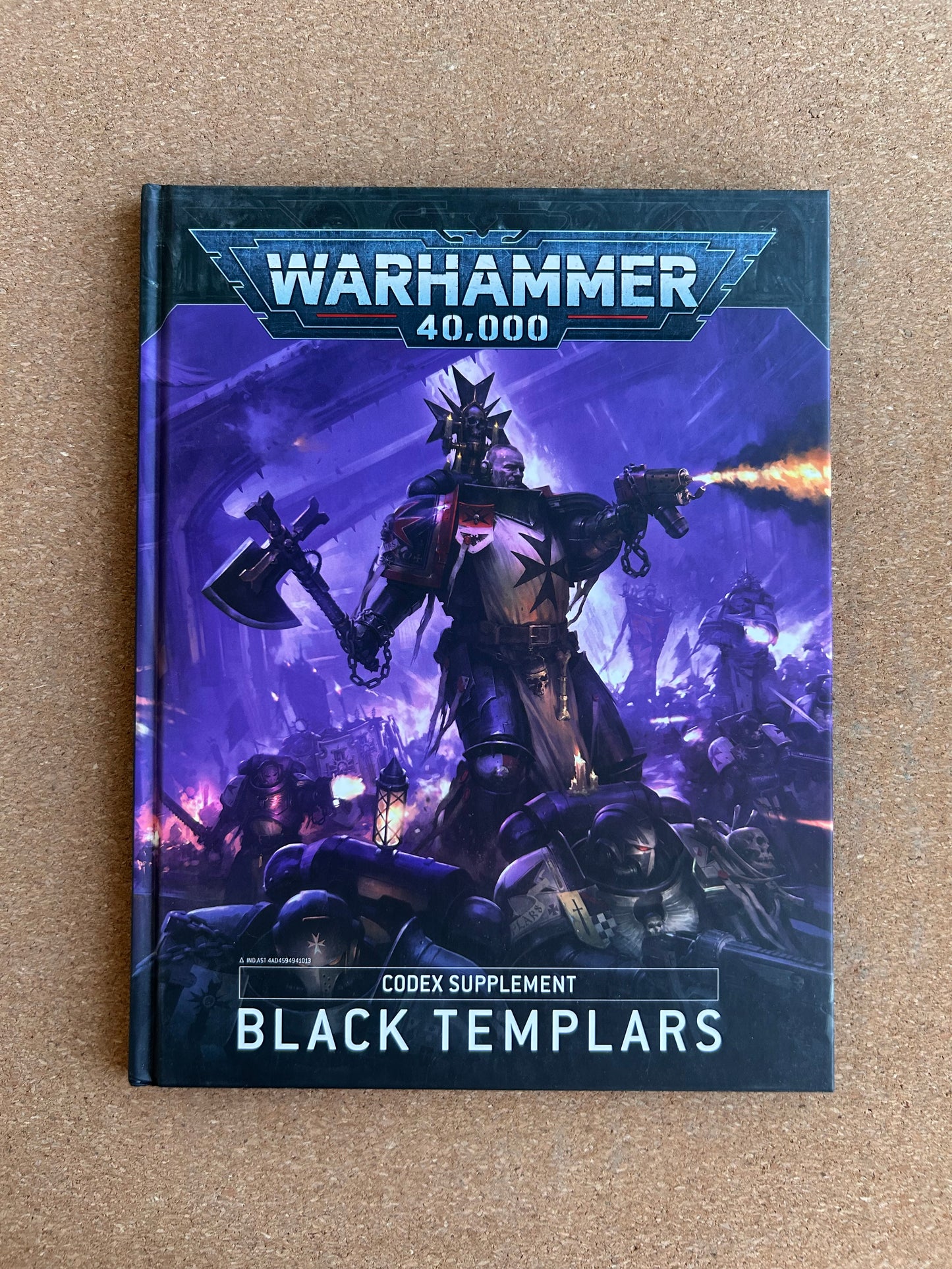 Warhammer 40K 9th Edition - Black Templars Codex - Hardcover (2021)