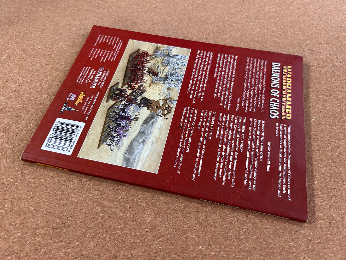Warhammer Fantasy Armies Codex - Daemons of Chaos - Games Workshop Paperback (2007)