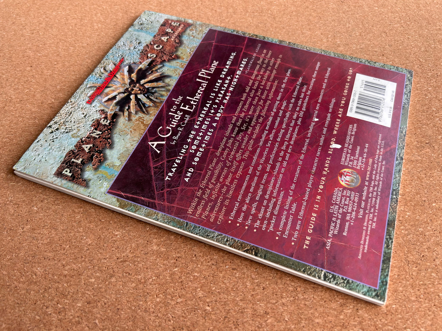 Advanced Dungeons & Dragons Plane Scape - A Guide to the Ethereal Plane - TSR2633 - Paperback (1998)