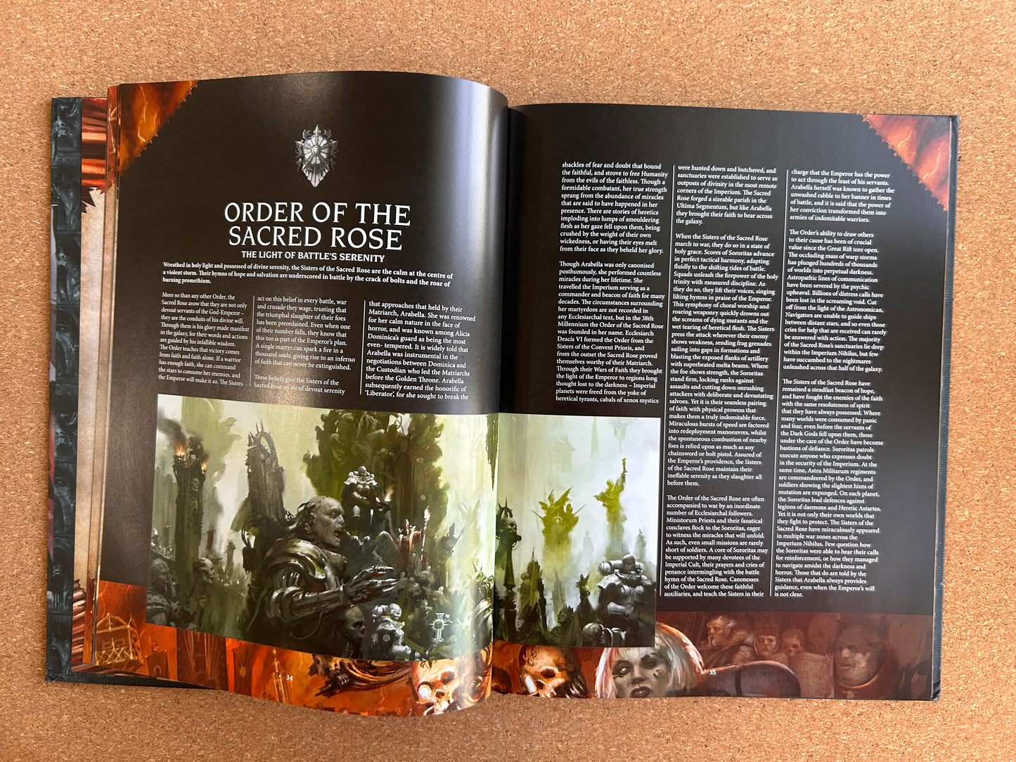 Warhammer 40K 9th Edition - Adepta Sororitas Codex - Hardcover (2021)