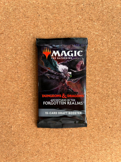 Magic The Gathering Dungeons & Dragons 15-Card Draft Booster Pack