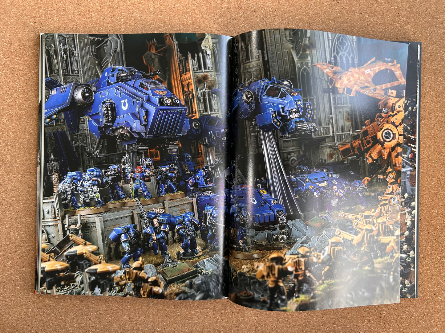 Warhammer 40K 7th Edition - Space Marines Codex - Games Workshop Hardcover (2015)