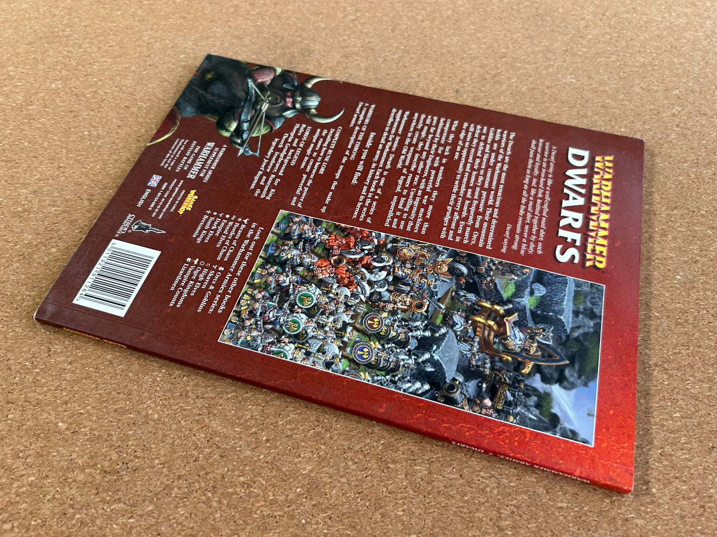 Warhammer Fantasy Armies Codex - Dwarfs - Games Workshop Paperback (2005)