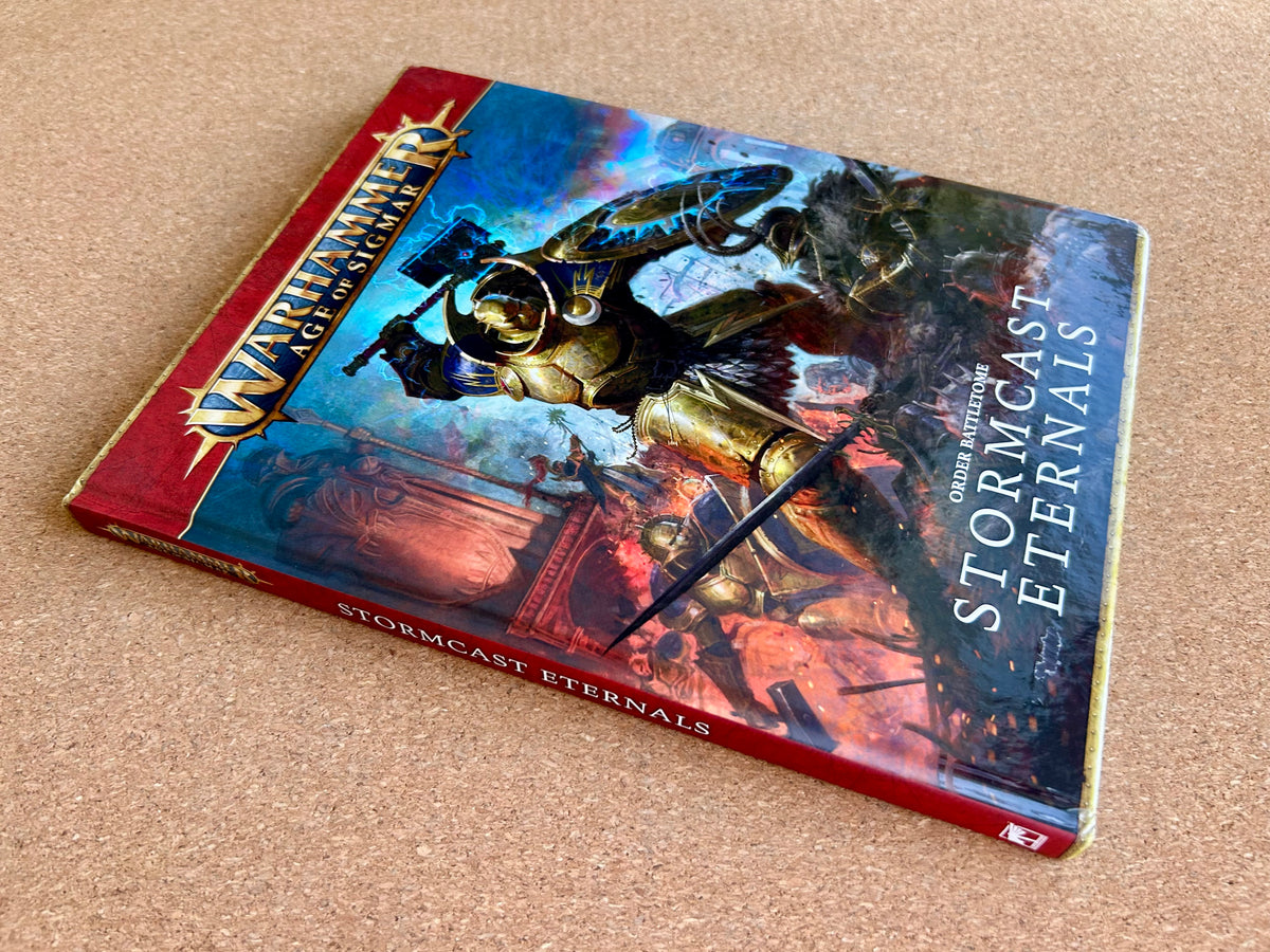 Warhammer Age of Sigmar 3rd Edition - Order Battletome Stormcast Eternals - Hardcover (2021)