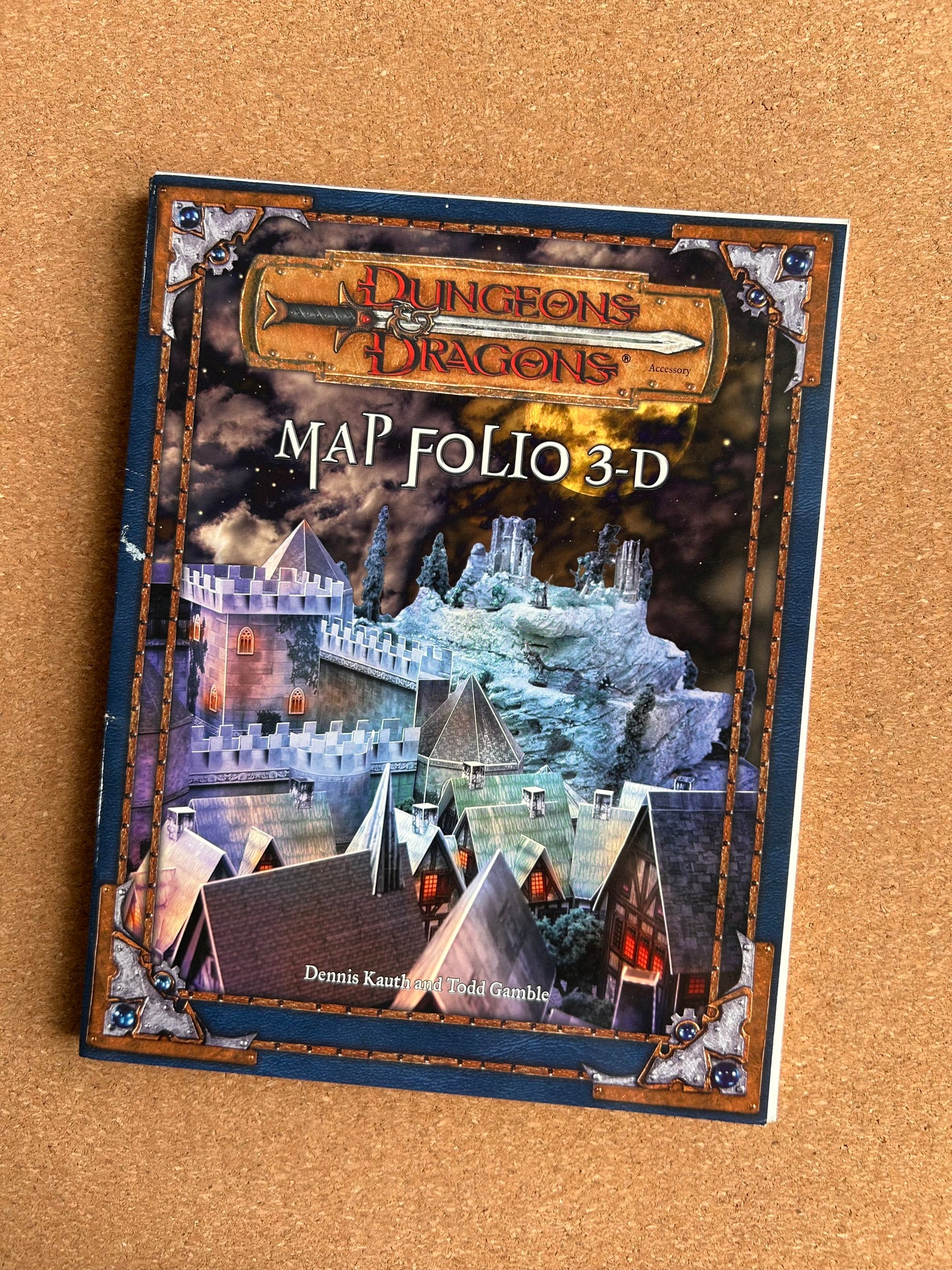 Dungeons & Dragons 3.0/3.5 - Map Folio 3-D - WOTC Booklet (2004)