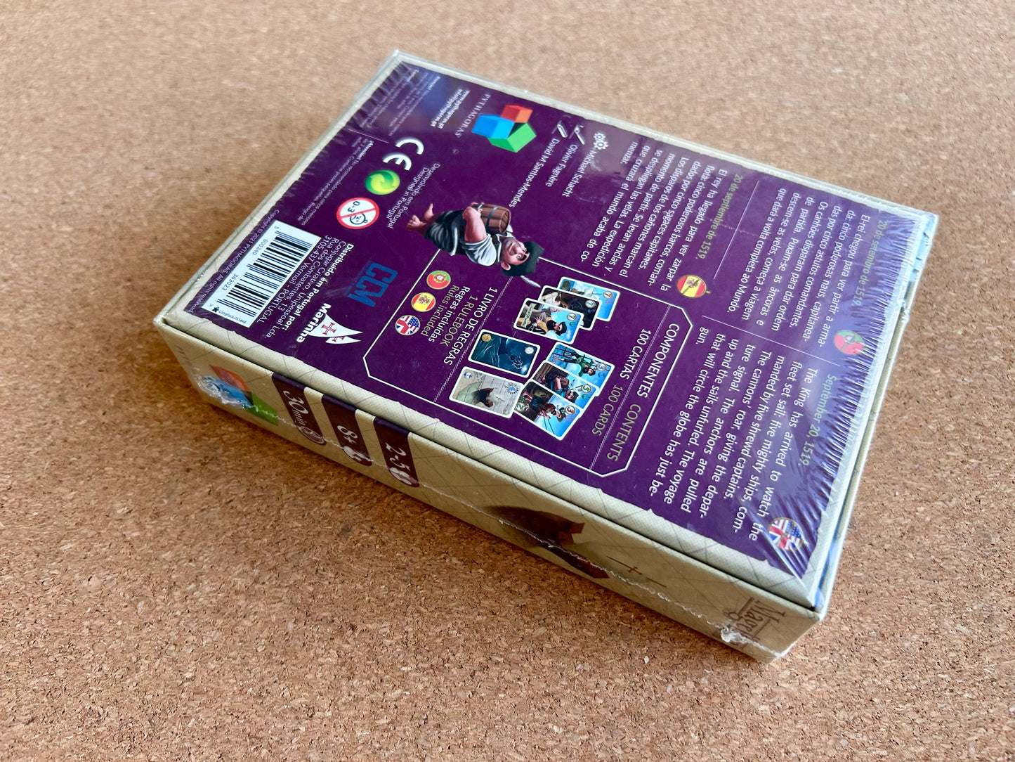 Michael Schacht Magellan Elcano Card Game - Pythagoras Games (2021)