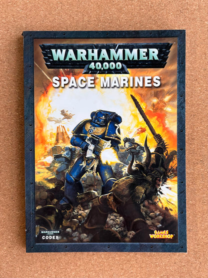 Warhammer 40K 4th Edition - Space Marines Codex - Games Workshop Paperback (2008)