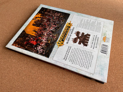 Warhammer Age of Sigmar 1st Edition - Chaos Battletome Blades of Khorne - Hardcover (2017)