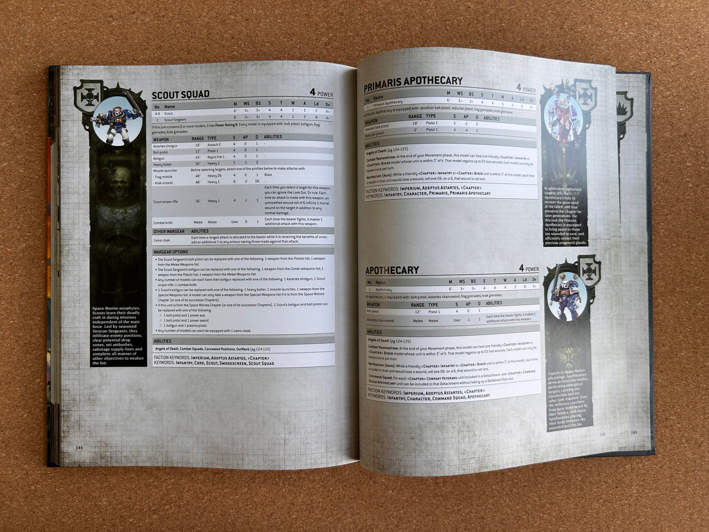 Warhammer 40K 9th Edition - Space Marines Codex - Games Workshop Hardcover (2020)
