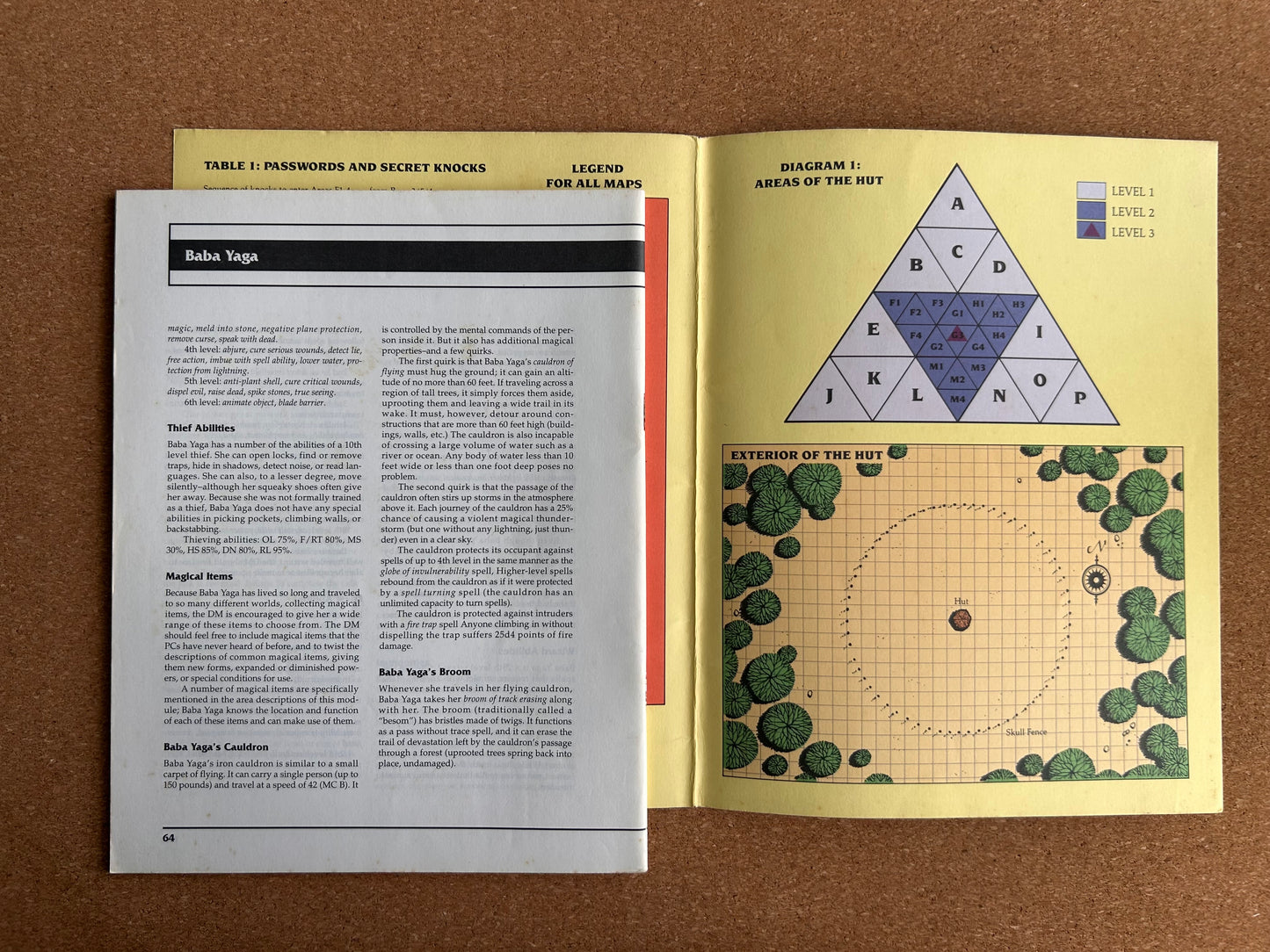 Advanced Dungeons & Dragons - The Dancing Hut of Baba Yaga - TSR9471 - Paperback (1995)