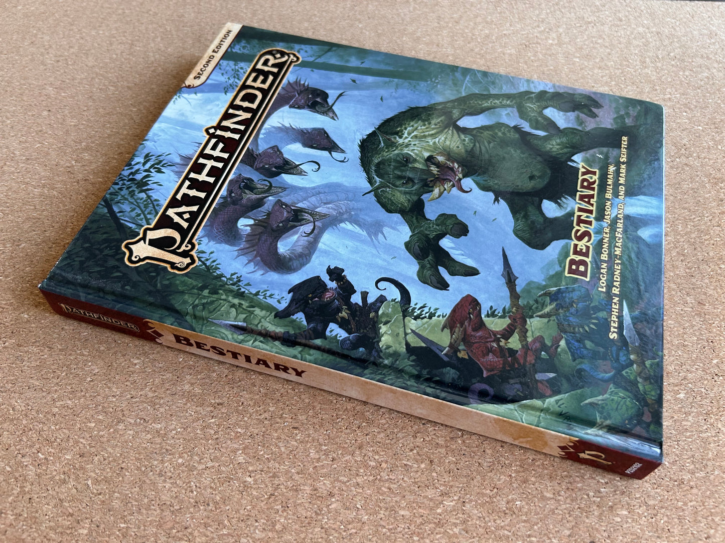 Pathfinder Second Edition - Bestiary - Paizo Hardcover (2019)