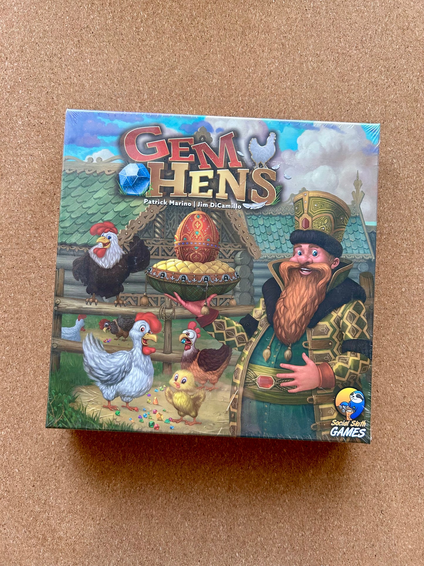 Gem Hens Board Game - Social Sloth Games