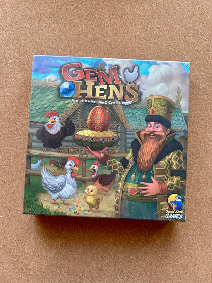 Gem Hens Board Game - Social Sloth Games
