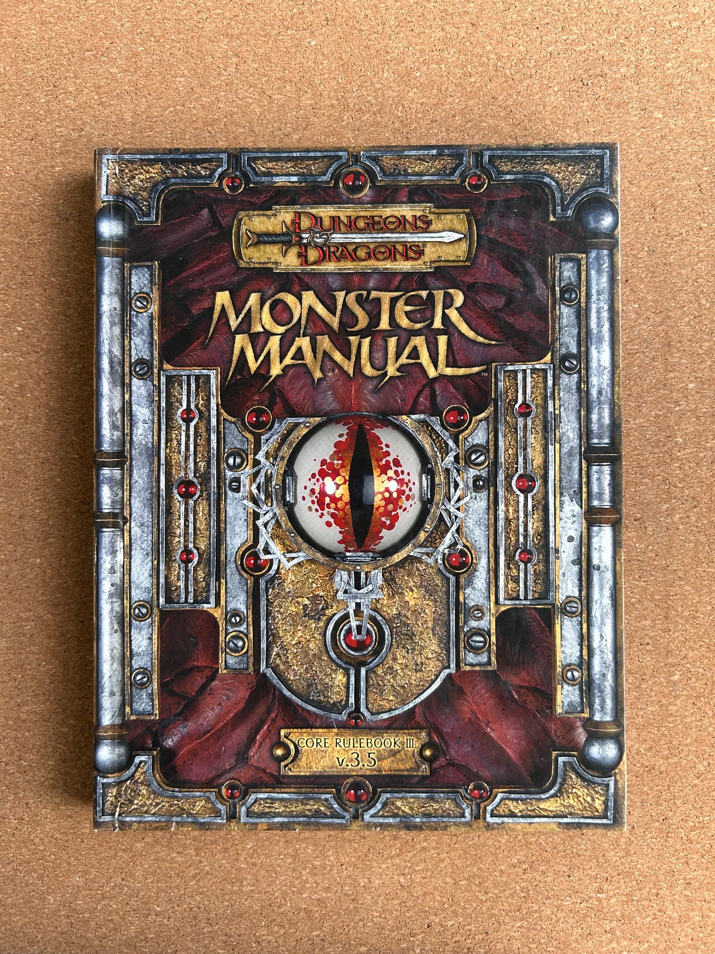 Dungeons & Dragons 3.0/3.5 - Monster Manual v3.5 - WOTC Hardcover (2003)