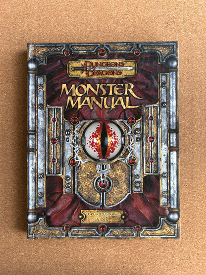 Dungeons & Dragons 3.0/3.5 - Monster Manual v3.5 - WOTC Hardcover (2003)