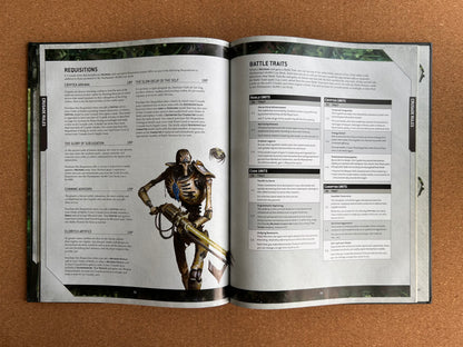 Warhammer 40K 9th Edition - Necrons Codex - Hardcover (2020)