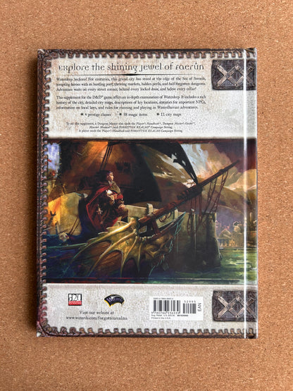 Dungeons & Dragons 3.0/3.5 Forgotten Realms - City of Splendors: Waterdeep - WOTC Hardcover (2005)