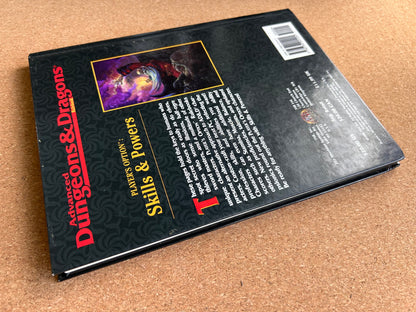 Advanced Dungeons & Dragons - Player’s Option: Skills & Powers - TSR2154 Hardcover (1995)