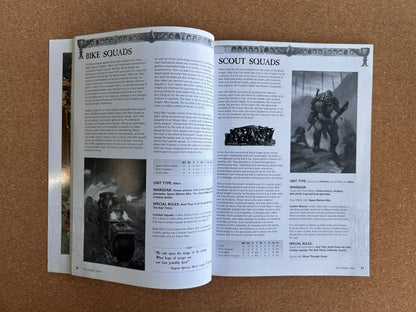 Warhammer 40K 4th Edition - Blood Angels Codex - Games Workshop Paperback (2009)