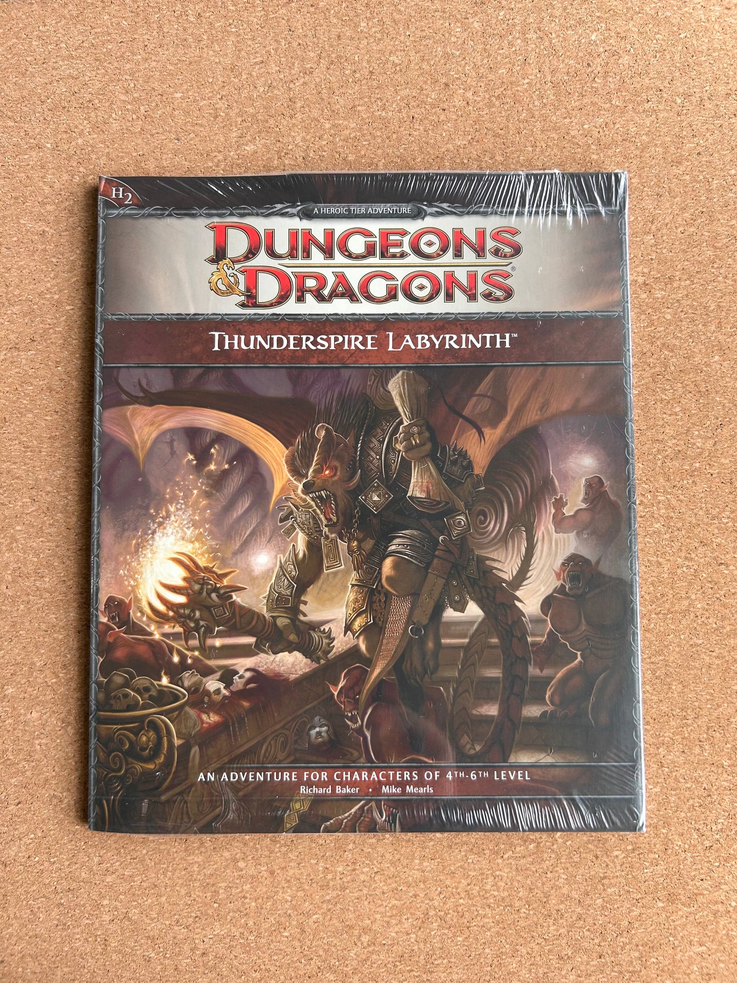 Dungeons & Dragons 4th Edition Adventure - Thunderspire Labyrinth - H2 WOTC Paperback