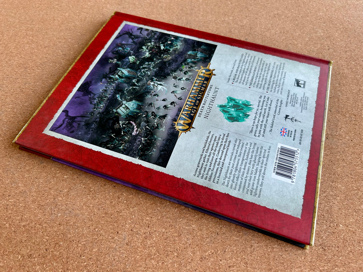 Warhammer Age of Sigmar 4th Edition - Death Battletome Nighthaunt - Hardcover (2025)
