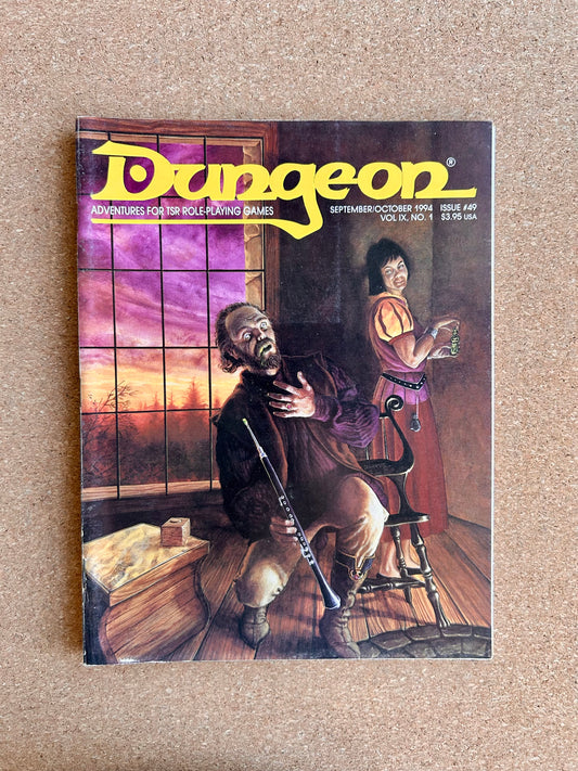 Dungeon Magazine Issue #49 - TSR Magazine (SEPT/OCT, 1994)
