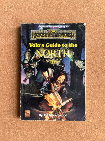 Advanced Dungeons & Dragons Forgotten Realms - Volo’s Guide to the North TSR9393 - Paperback (1993)