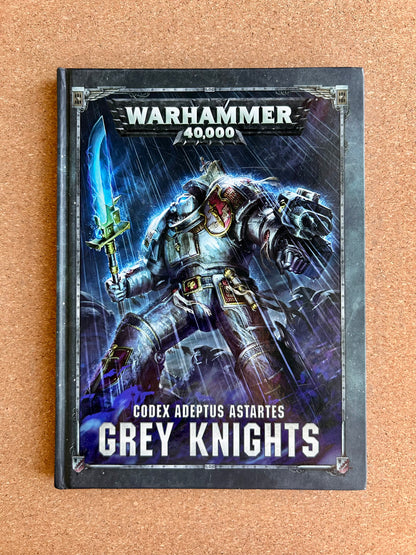 Warhammer 40K 8th Edition - Grey Knights Codex - Games Workshop Hardcover (2017)