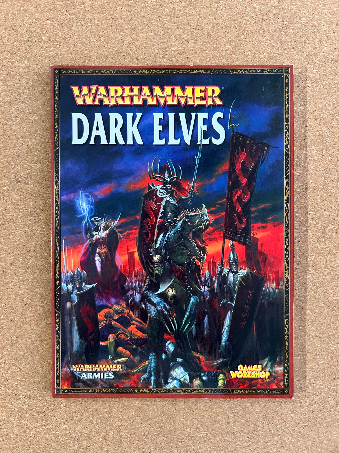 Warhammer Fantasy Armies Codex - Dark Elves - Games Workshop Paperback (2008)